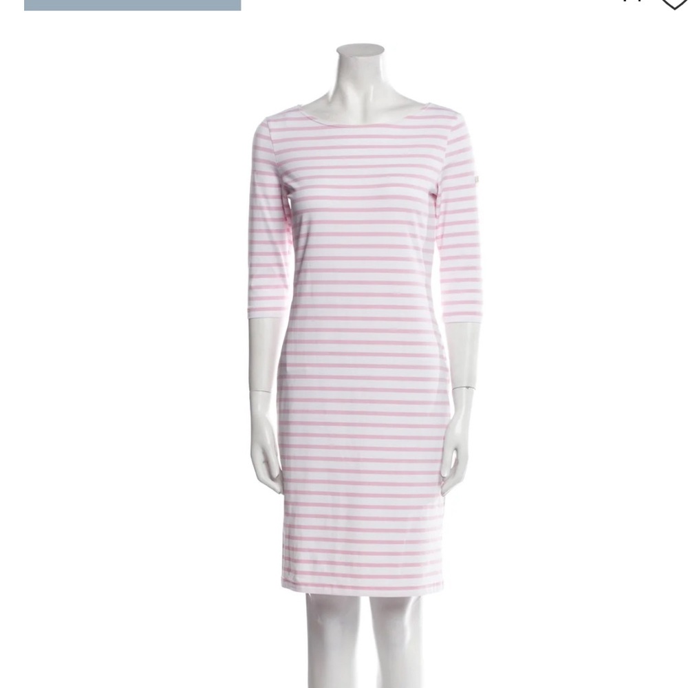 Saint James Pink Striped Dress